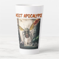 Insect Apocalypse Latte Mug