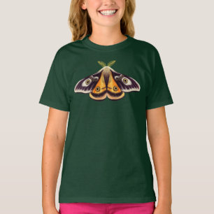 Insect Art Saturnia Moth Goblincore Nature Lover T-Shirt