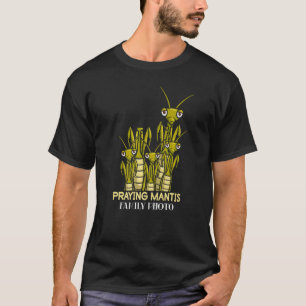 Insect  Bug Catching Praying Mantis Entomology T-Shirt