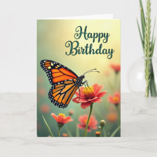 Insect Celebration Birthday Card