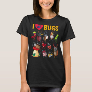 Insect Collectors Birthday Gifts Bug Collecting T-Shirt