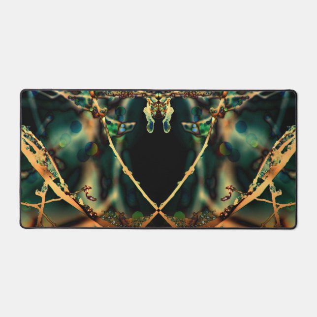 Insect Invasion Science Fiction Theme Desk Mat (Front)