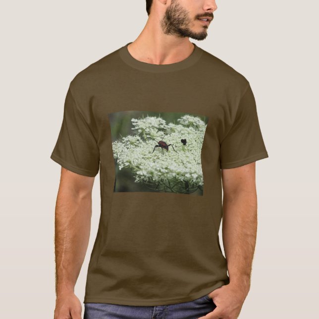 Insect on Elderflower T-Shirt (Front)