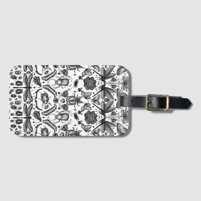 Insects and Bugs Luggage Tag (Front Horizontal)