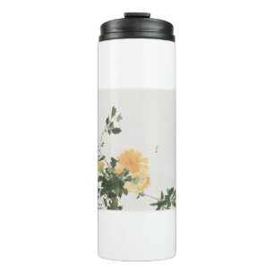 Insects and Flowers Qing dynasty by Ju Lian Thermal Tumbler