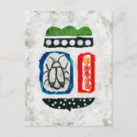 Insects Are Cute Postcard - Abstract Art