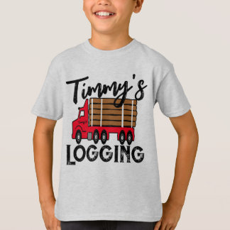 Insert a Name Logging  T-Shirt