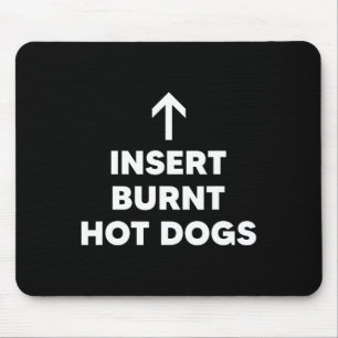 Insert Burnt Hot Dogs Summer Bbq Hot Dog  Mouse Pad