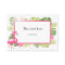 Insert card Flamingo Tropical Pink Gold Hawaii