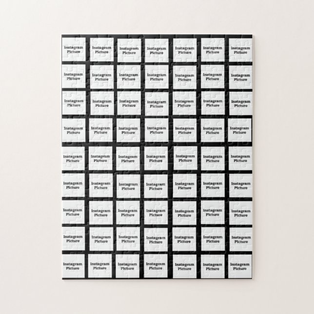 Insert Photos or Instagram Jigsaw Puzzle (Vertical)