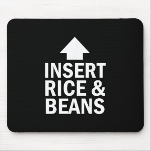 Insert Rice And Beans Thanksgiving Pointing Arrow Mouse Pad
