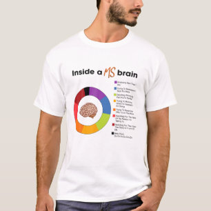 Inside A MS Brain Multiple Sclerosis Awareness T-Shirt
