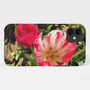 Inside a Pink & White Tulip Case-Mate iPhone Case