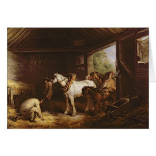 Inside a Stable