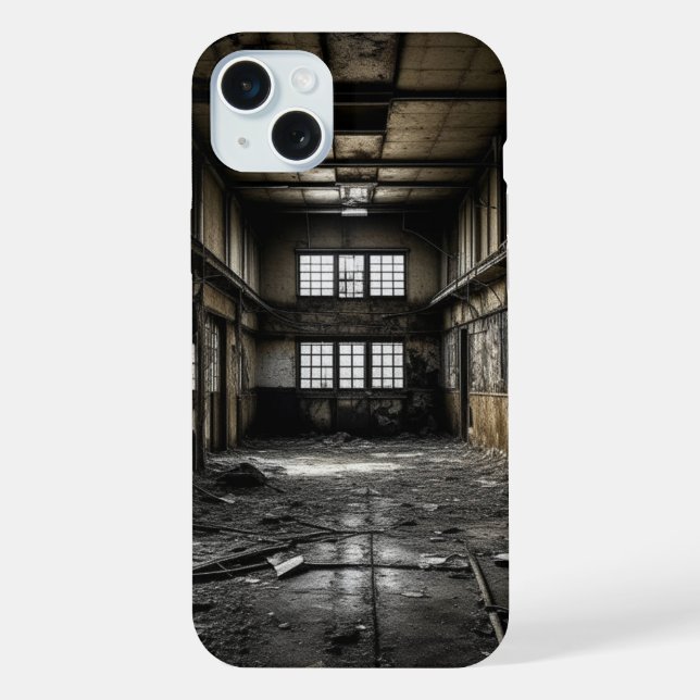 Inside an Abandoned Station  iPhone Case (Back)
