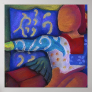 Inside and Out – Azure and Crimson Passage Poster