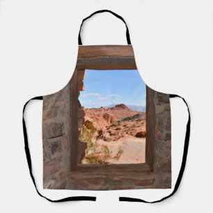 Inside cabin view of the Valley of Fire Apron