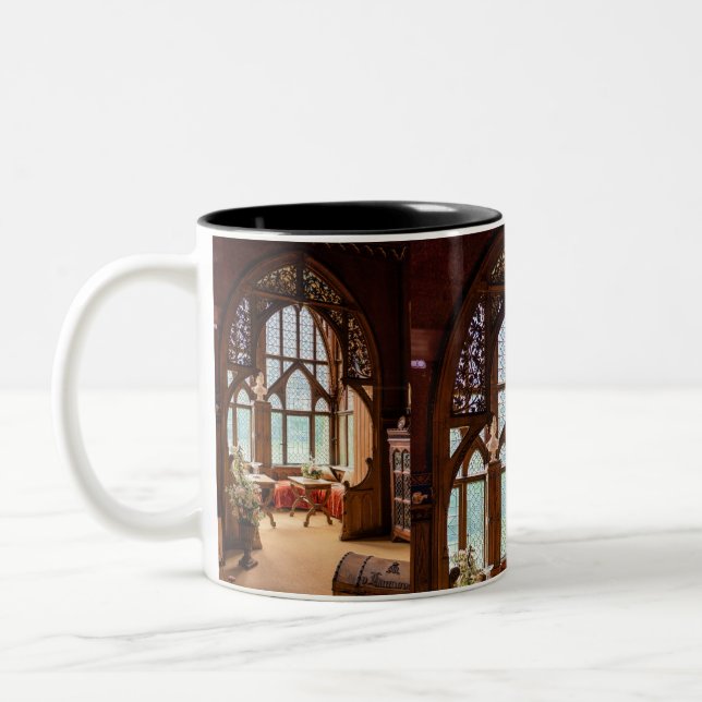 Inside Castle Marienburg - Germany Two-Tone Coffee Mug (Left)