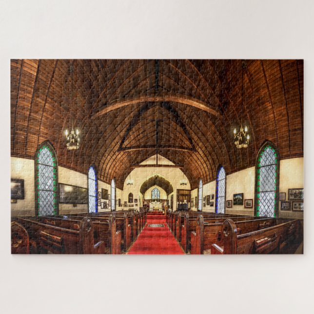 Inside Church Jigsaw Puzzle (Horizontal)