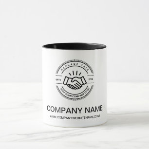 Inside Colour Custom Promotional Business Logo Mug