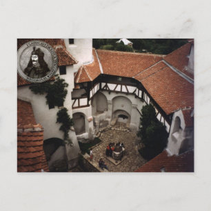 Inside Dracula's castle Postcard