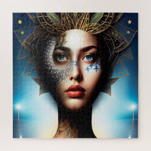 Inside Her Head Stars Jigsaw Puzzle