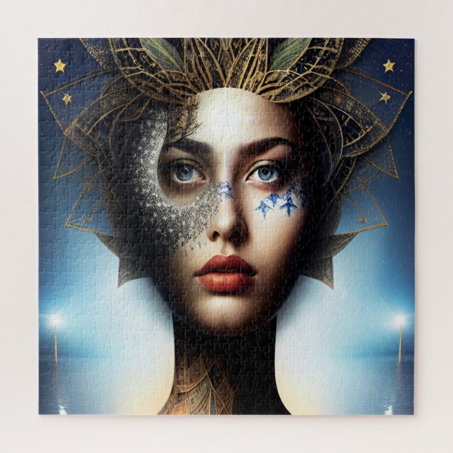 Inside Her Head Stars Jigsaw Puzzle (Vertical)
