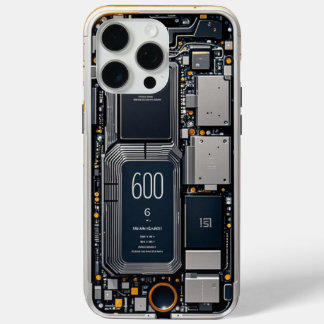 Inside iPhone Component Case – Futuristic Tech