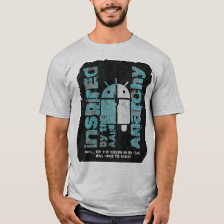 Inside My Head Android Street Art Tech Graphic Des T-Shirt