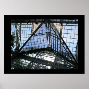 inside out (ceiling of greenhouse) poster