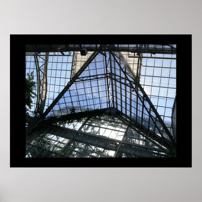 inside out (ceiling of greenhouse) poster (Front)