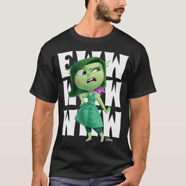 Inside Out - Disgust Character Ewww T-Shirt (Front)