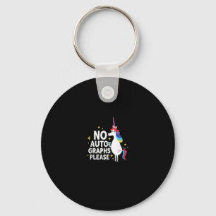 Inside Out - Rainbow Unicorn No Autographs Please  Key Ring