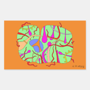 INSIDE OUT - RECTANGULAR STICKER