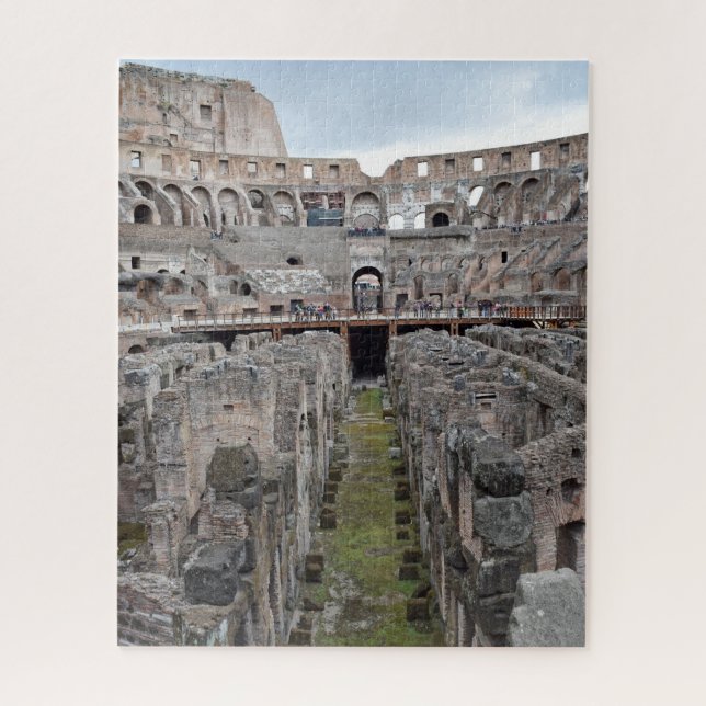 Inside the Colosseum - Rome - 16x20 - 520 pcs Jigsaw Puzzle (Vertical)