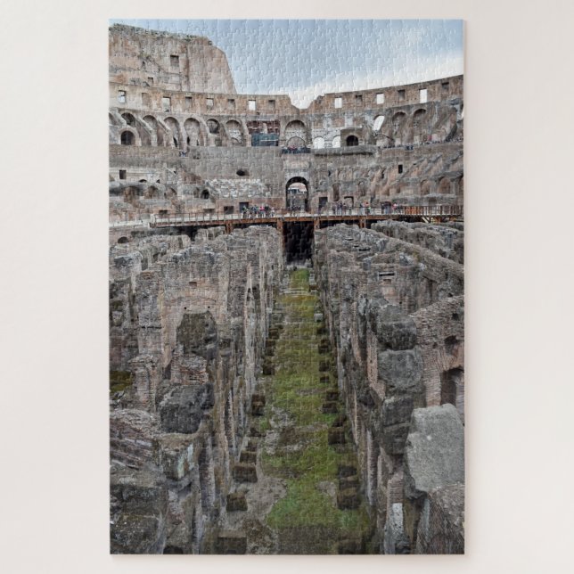 Inside the Colosseum - Rome - 20x30 - 1014 pc Jigsaw Puzzle (Vertical)