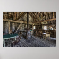 INSIDE the CRITERION HALL SALOON - MONTANA
