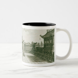Inside the Imperial Palace, from an account of a D Two-Tone Coffee Mug