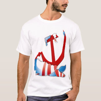 Inside the Obama Logo - Anti Obama T-Shirt