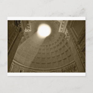 Inside the Pantheon, Rome Postcard