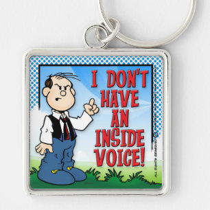 Inside Voice Key Ring