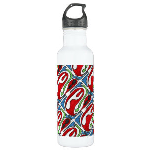 "Insides Out" Tiled Abstract Liberty Bottle