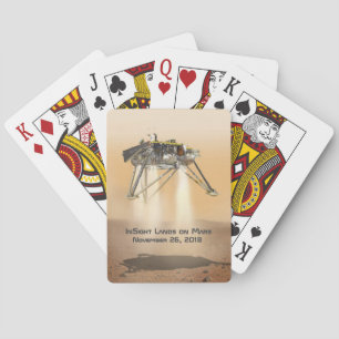 InSight Landing on Mars Playing Cards