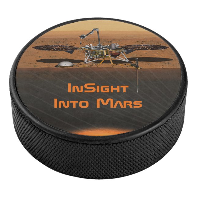 InSight Mars Lander Mission Hockey Puck (3/4)