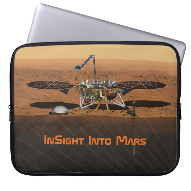 InSight Mars Lander Mission Laptop Sleeve (Front)