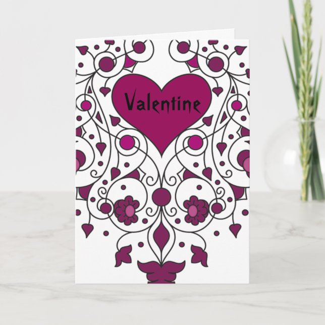 Insigniata, a Valentine Holiday Card (Front)
