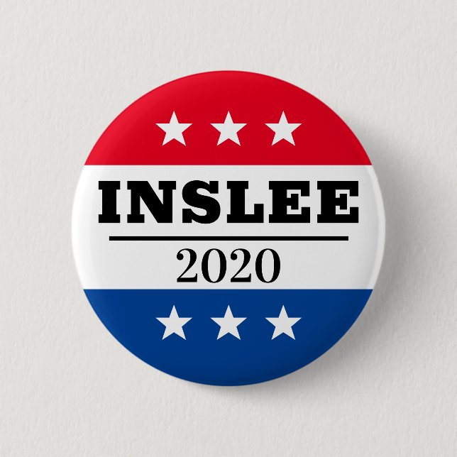 Inslee 2020 Election Pin (Front)