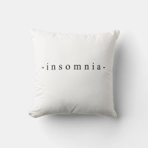 Insomnia design cushion
