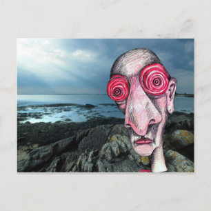 Insomniac Visits Coast at Sene Postcard