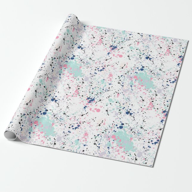 InSpeckled Wrapping Paper (Unrolled)